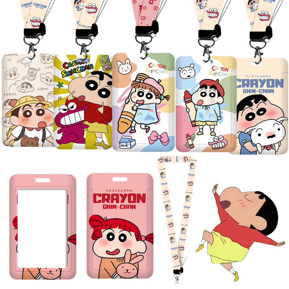 Crayon Shin-chan Series Anime  - đánh giá và giá Lanyard Badge Holder