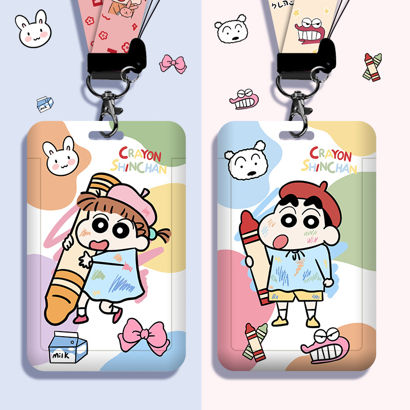 Crayon Shin-chan Series Anime  - đánh giá và giá Lanyard Badge Holder