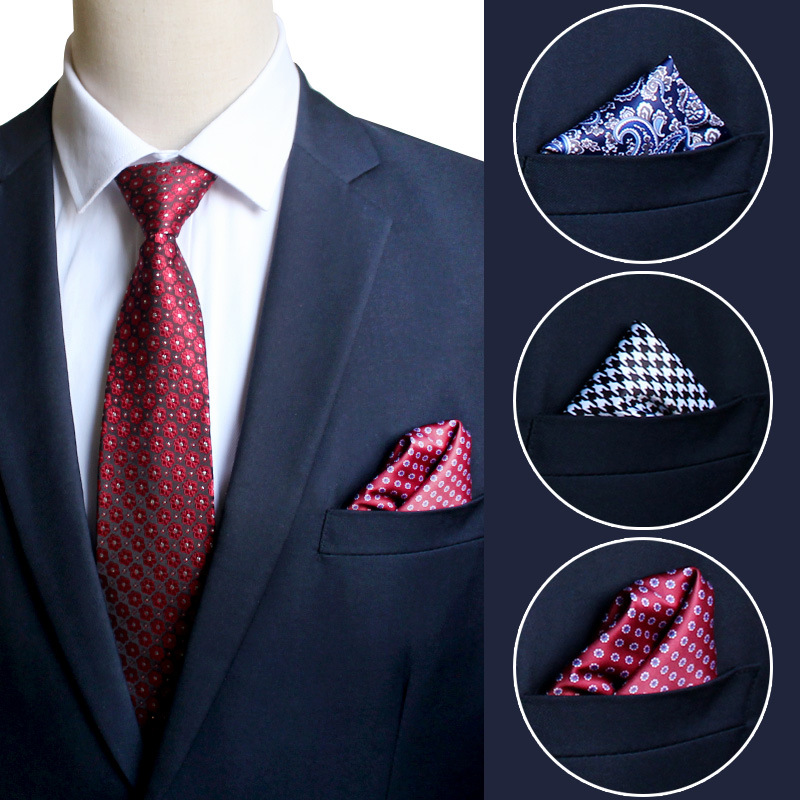Men's Handkerchief for Paisley - đánh giá và giá Pocket Square Set