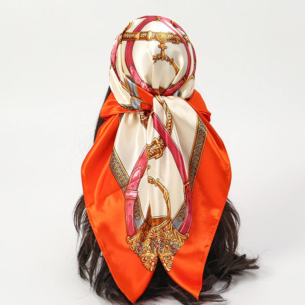 Fashion Scarves 90*90cm Women  - đánh giá và giá Head Wrap Turban