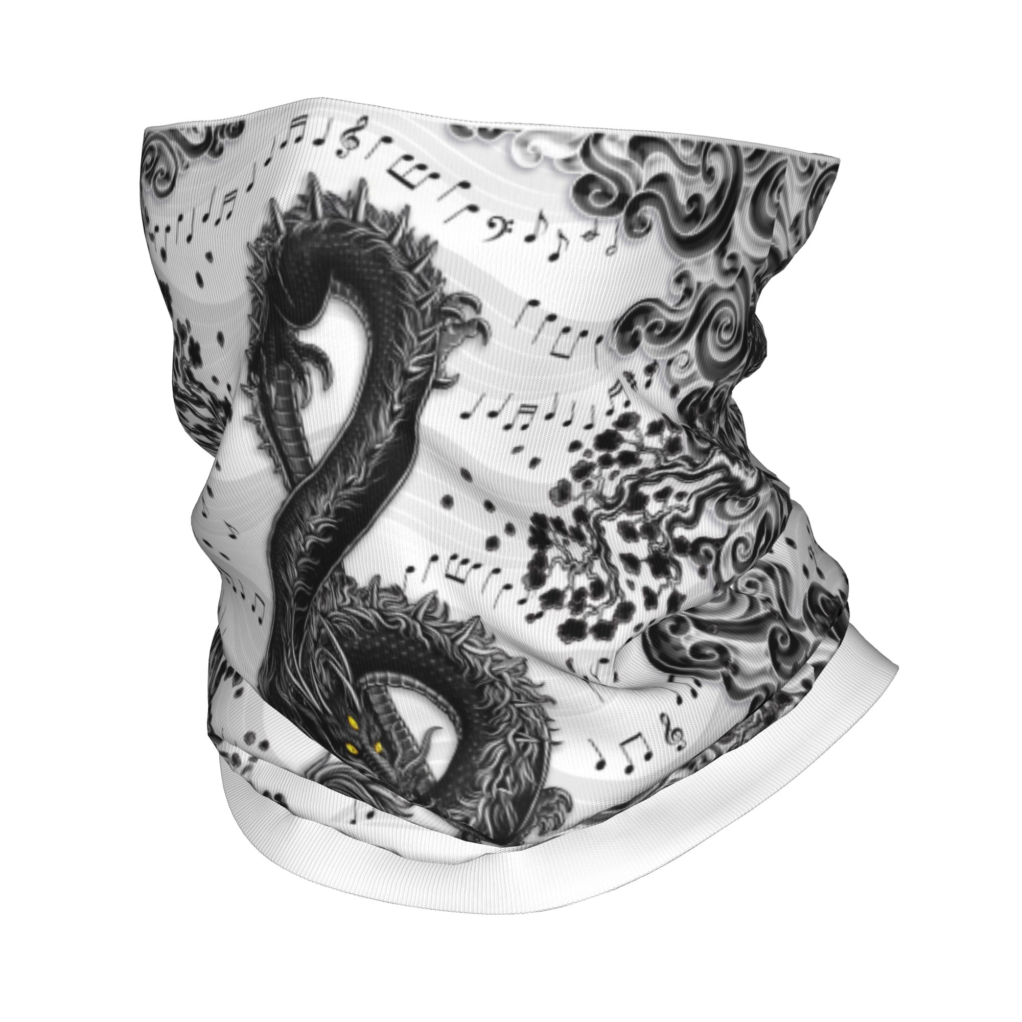 Custom Treble Clef Music Drago - đánh giá và giá Neck Warmer Tube